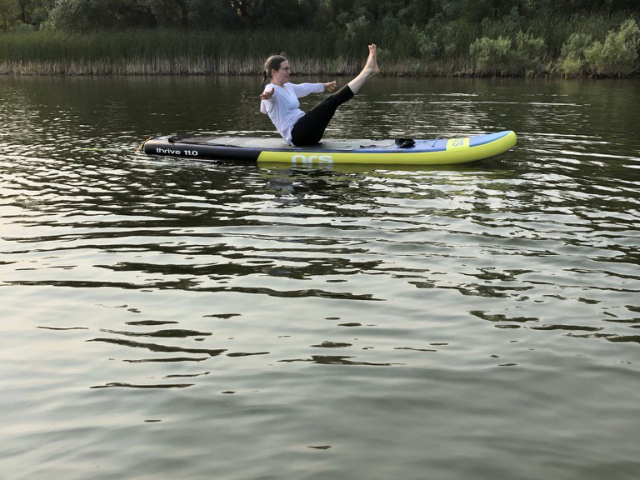 SUP Yoga Guelph Lake July 18, 2021