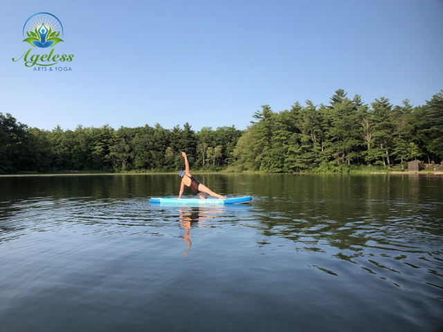 SUP Yoga Pinehurst Lake July 21, 2021