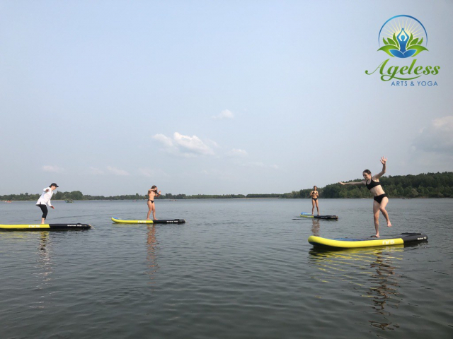 SUP Yoga Guelph Lake July 18, 2021