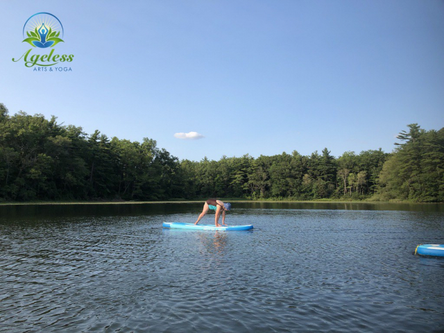 SUP Yoga Pinehurst Lake July 21, 2021