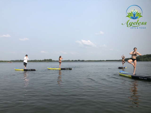 SUP Yoga Guelph Lake July 18, 2021