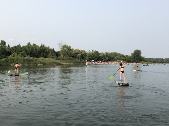 SUP Yoga Guelph Lake July 18, 2021