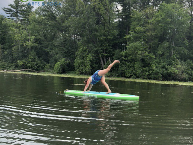 SUP Yoga Pinehurst Lake July 10, 2021