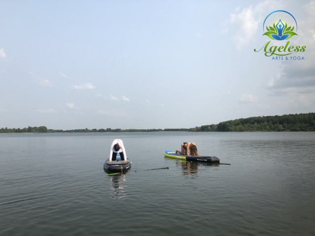 SUP Yoga Guelph Lake July 18, 2021