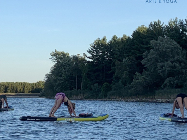 Ageless Arts SUP Yoga - Aug 14, 2021 Guelph Lake