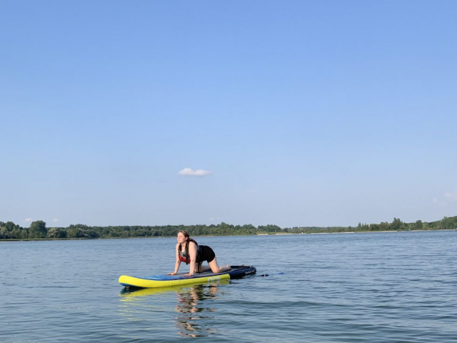 Ageless Arts SUP Yoga - Aug 9, 2021 Guelph Lake