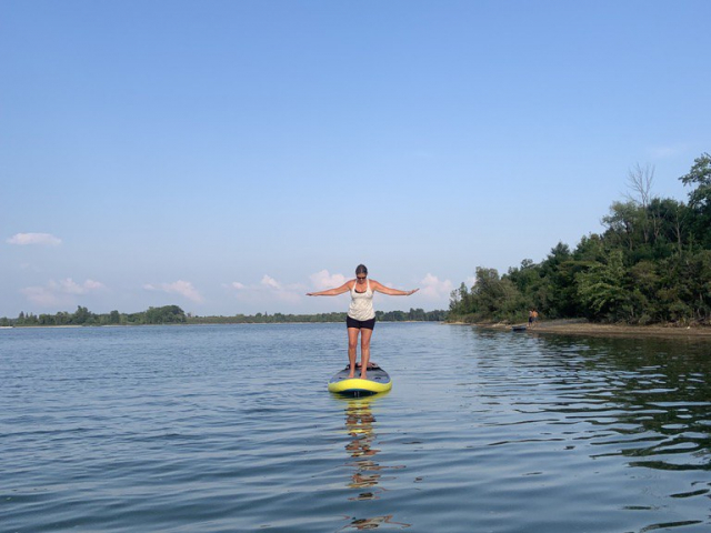 Ageless Arts SUP Yoga - Aug 9, 2021 Guelph Lake