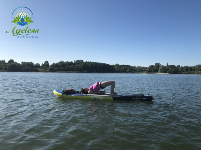 Ageless Arts SUP Yoga - Aug 15, 2021 Guelph Lake