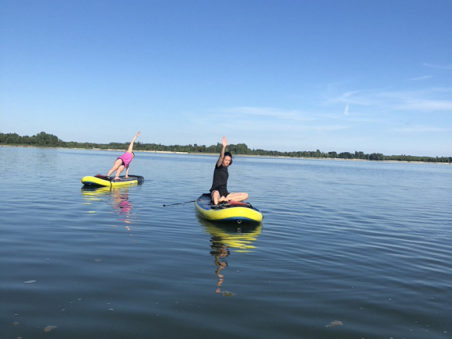 Ageless Arts SUP Yoga - Aug 15, 2021 Guelph Lake