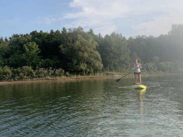 Ageless Arts SUP Yoga - Aug 9, 2021 Guelph Lake