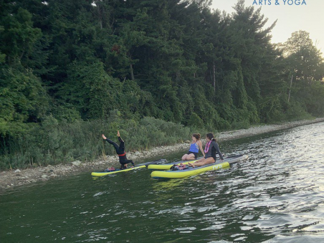 Ageless Arts SUP Yoga - Aug 14, 2021 Guelph Lake