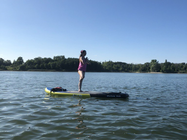 Ageless Arts SUP Yoga - Aug 15, 2021 Guelph Lake