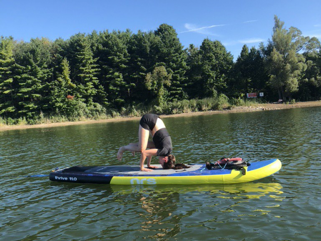 Ageless Arts SUP Yoga - Aug 15, 2021 Guelph Lake